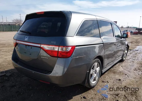 2012 Honda Odyssey Touring/Touring Elite из США, поврежденный, VIN 5FNRL5H95CB081968